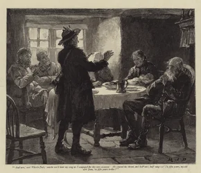 Illustratie voor John en Joan, Een Vreemd Verhaal, door S Baring-Gould